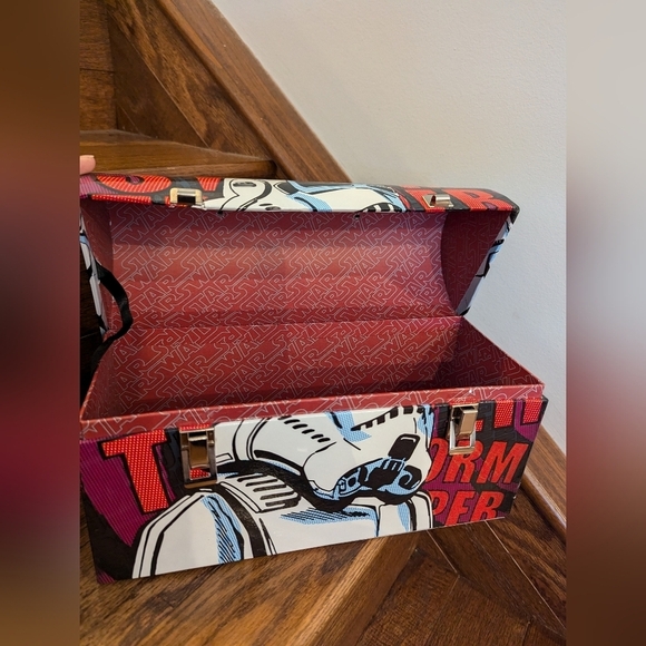 Rare Star Wars Stormtrooper Collectible Large Cardboard Domed storage Box- 11” - Picture 4 of 9